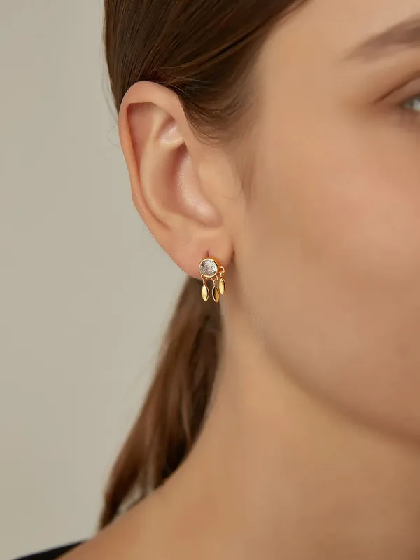 Gold_Chime_Stud_Earrings_For_Women